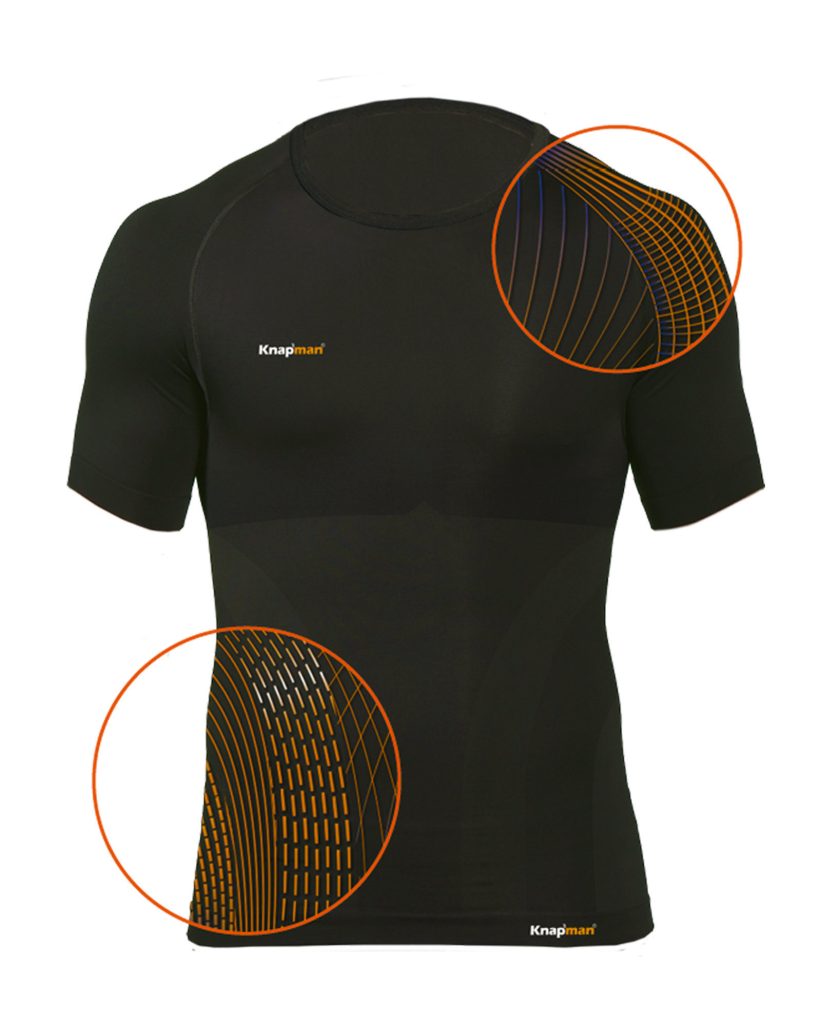 Knap'man Zoned compression shirt crew-neck usp20 km00502