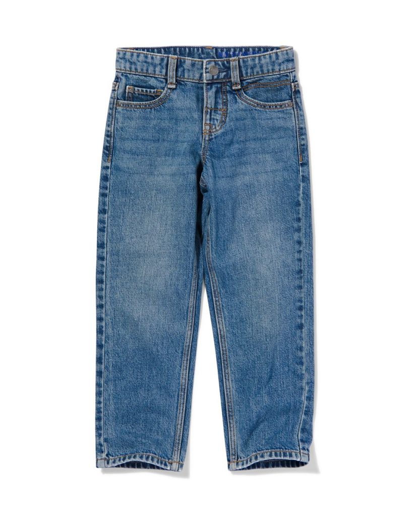 HEMA Kinderjeans Straight Fit Blauw (blauw)