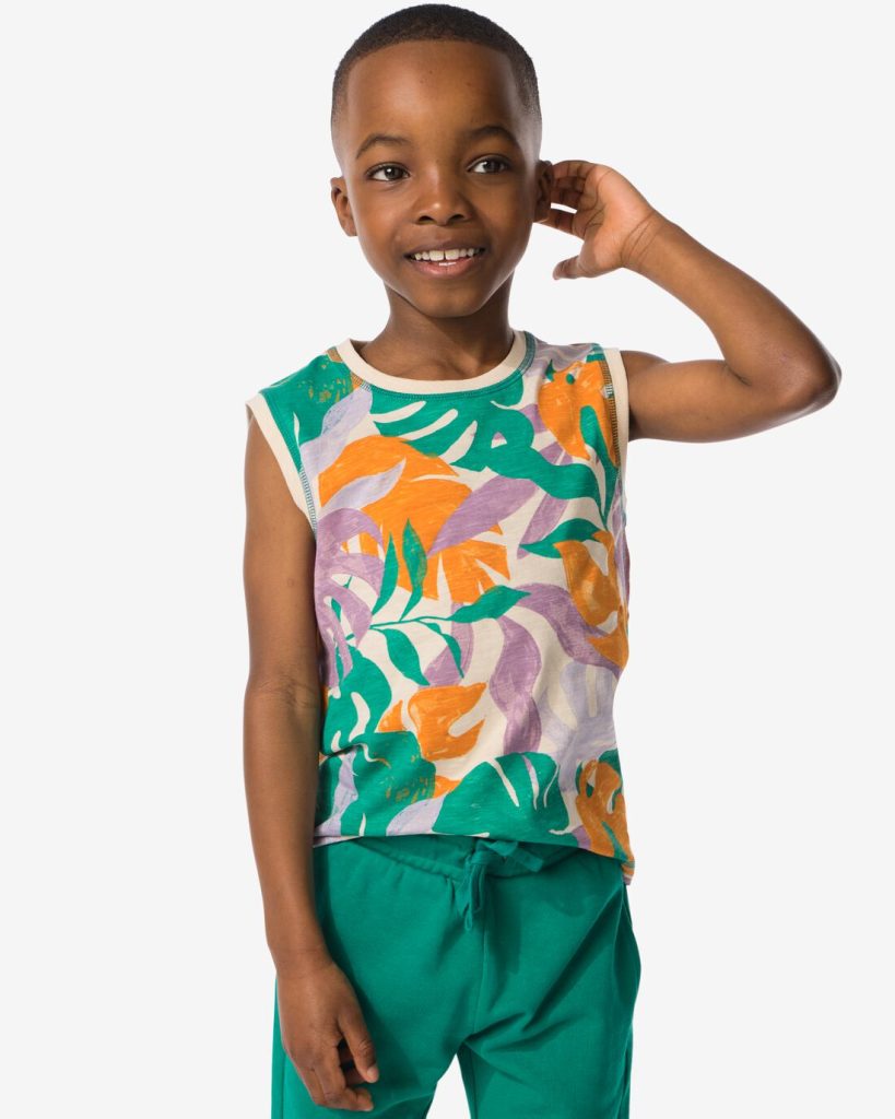 HEMA Kinder Singlet Bladeren Multi (multi)