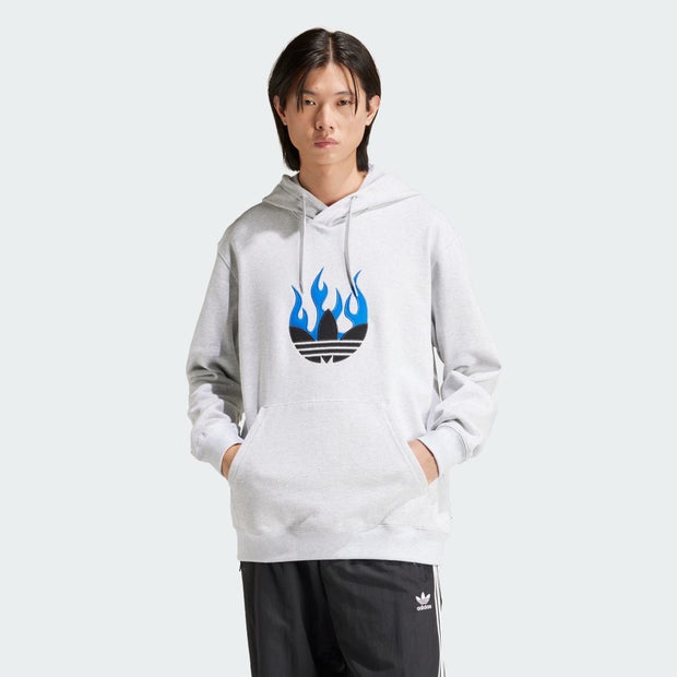 Adidas Flames Logo - Heren Hoodies