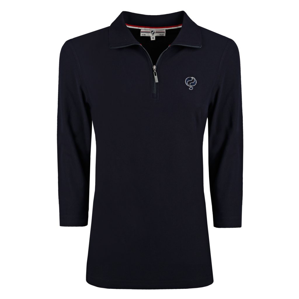 Q1905 Polo shirt swing donker