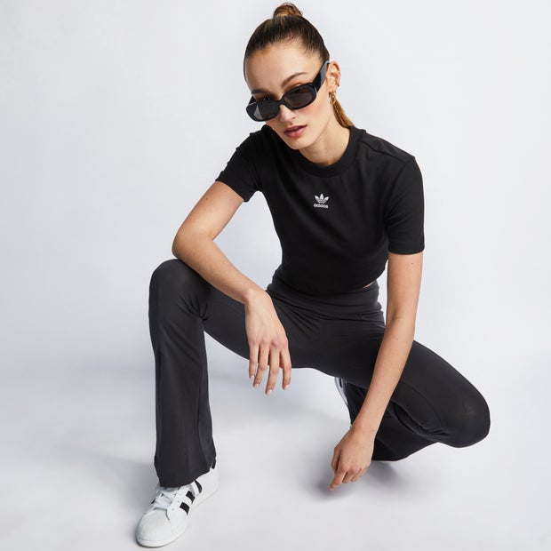 Adidas Tref Crop Tee - Dames Sweatshirts