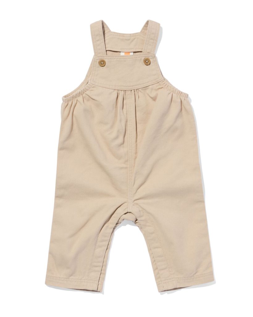 HEMA Baby Tuinbroek Zand (zand)