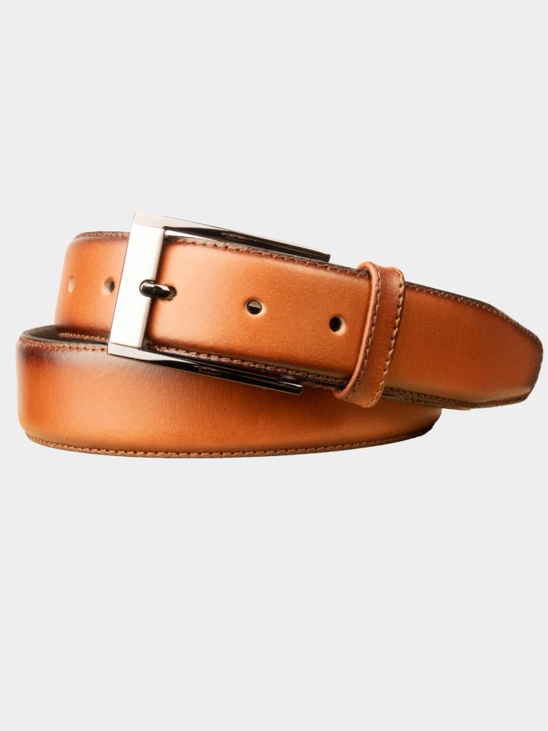 Bos Bright Blue Riem 7357p/cognac