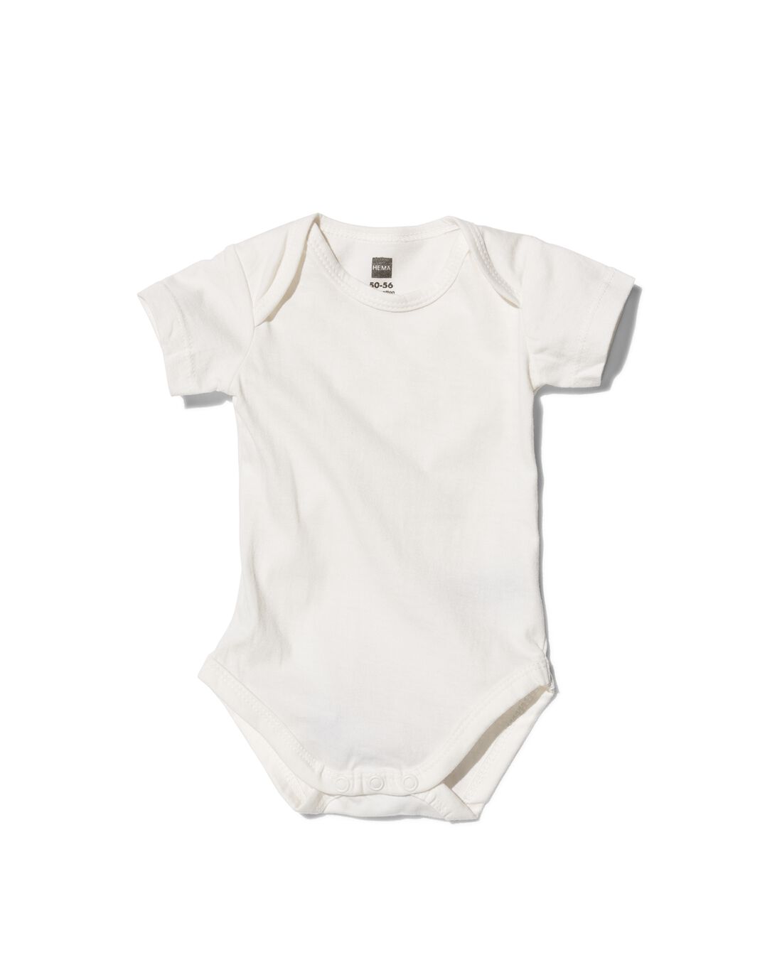 HEMA Romper Organic Katoen Wit (wit)