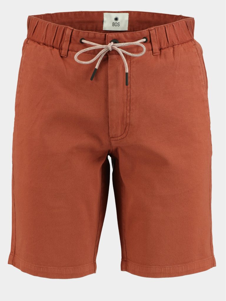 Bos Bright Blue Korte broek ferdinand chino short w. cord 22109fe06bo/855 caramel