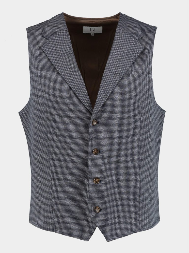 Born with Appetite Gilet kris waistcoat 23111kr20/240 blue