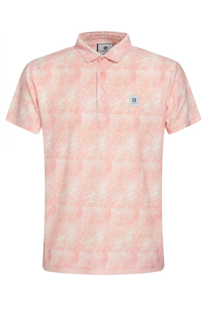 Gabbiano Heren polo 233565 478 fresh coral