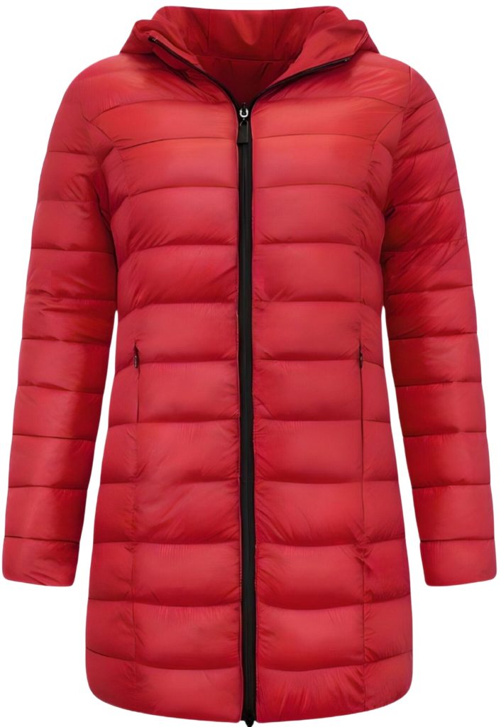 Gentile Bellini Puffer jacket lang gewatteerd slim fit