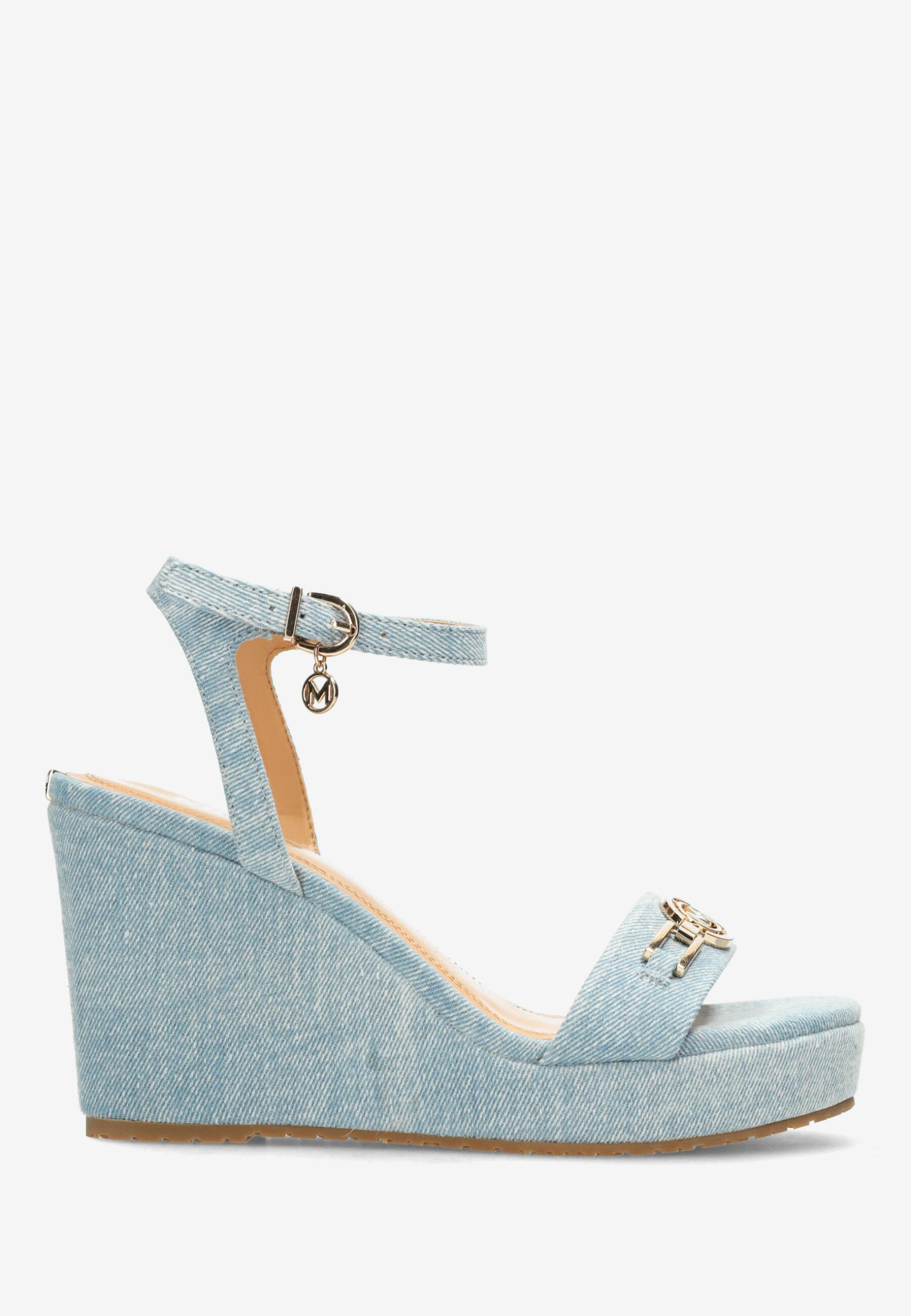 Heeled Sandal Nolah Light Blue