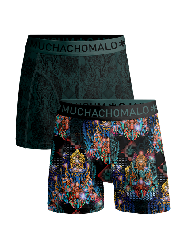 Muchachomalo Mynthind 1010-04 2-pack print/green boxe