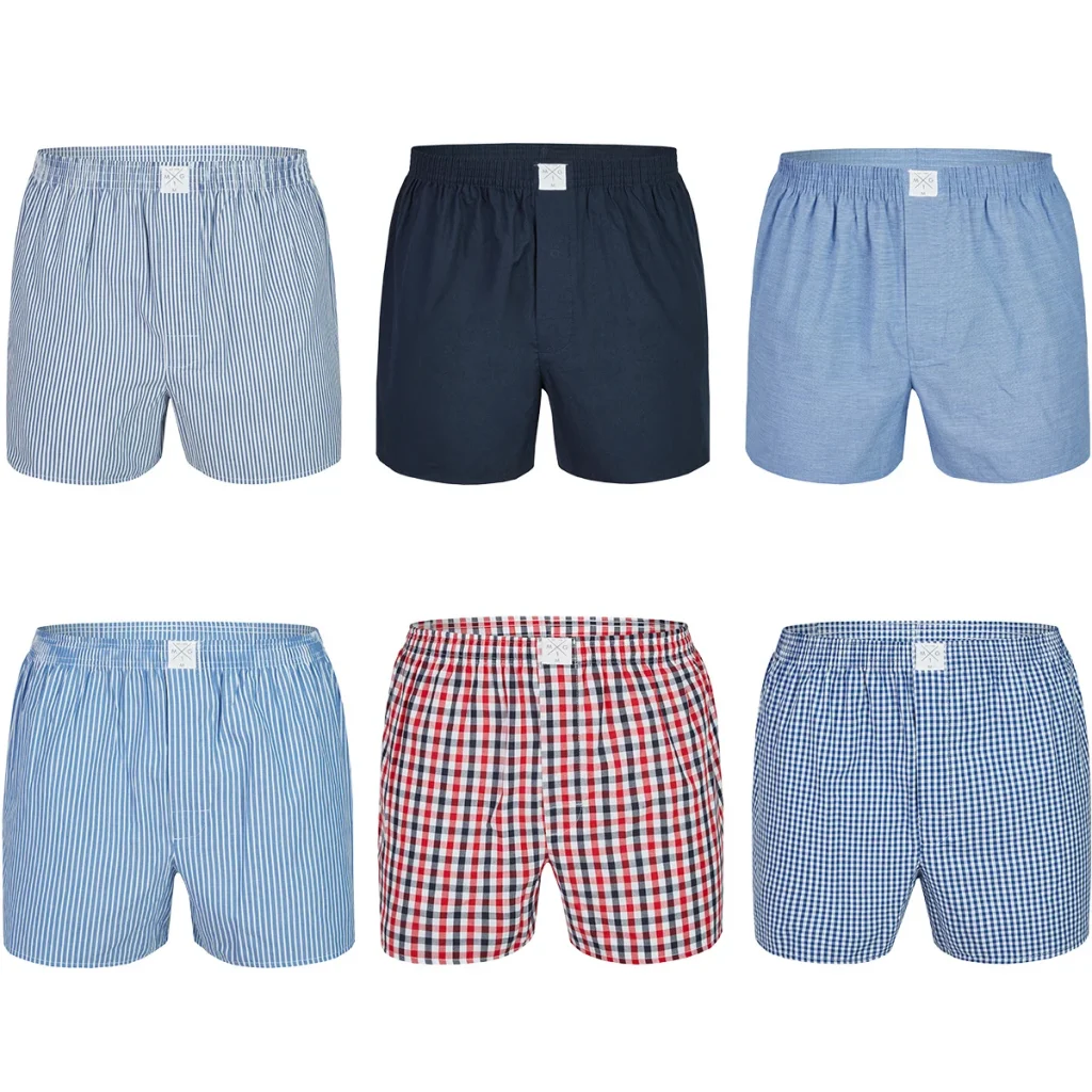 MG-1 Wijde boxershorts heren 6-pack classics multipack