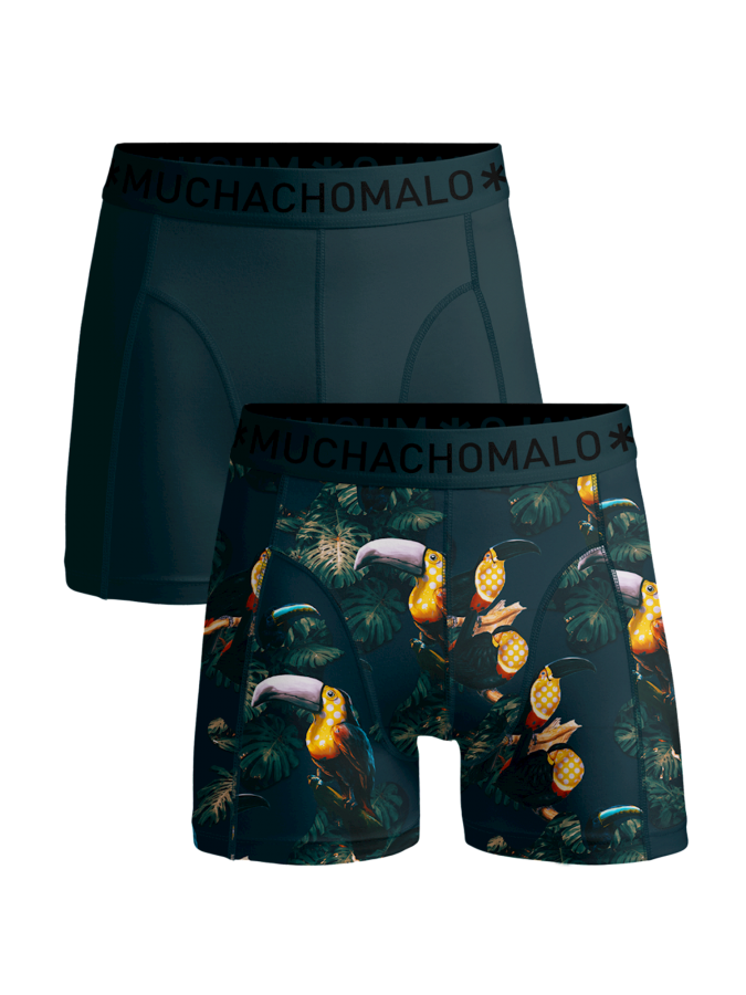 Muchachomalo Ricaspain1010-01 2-pack print/blue heren boxe