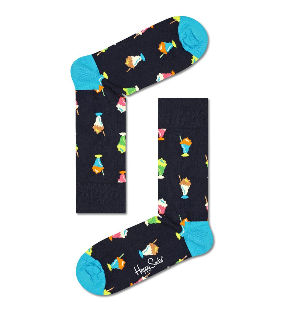 Happy Socks Sokken met print milkshake sock