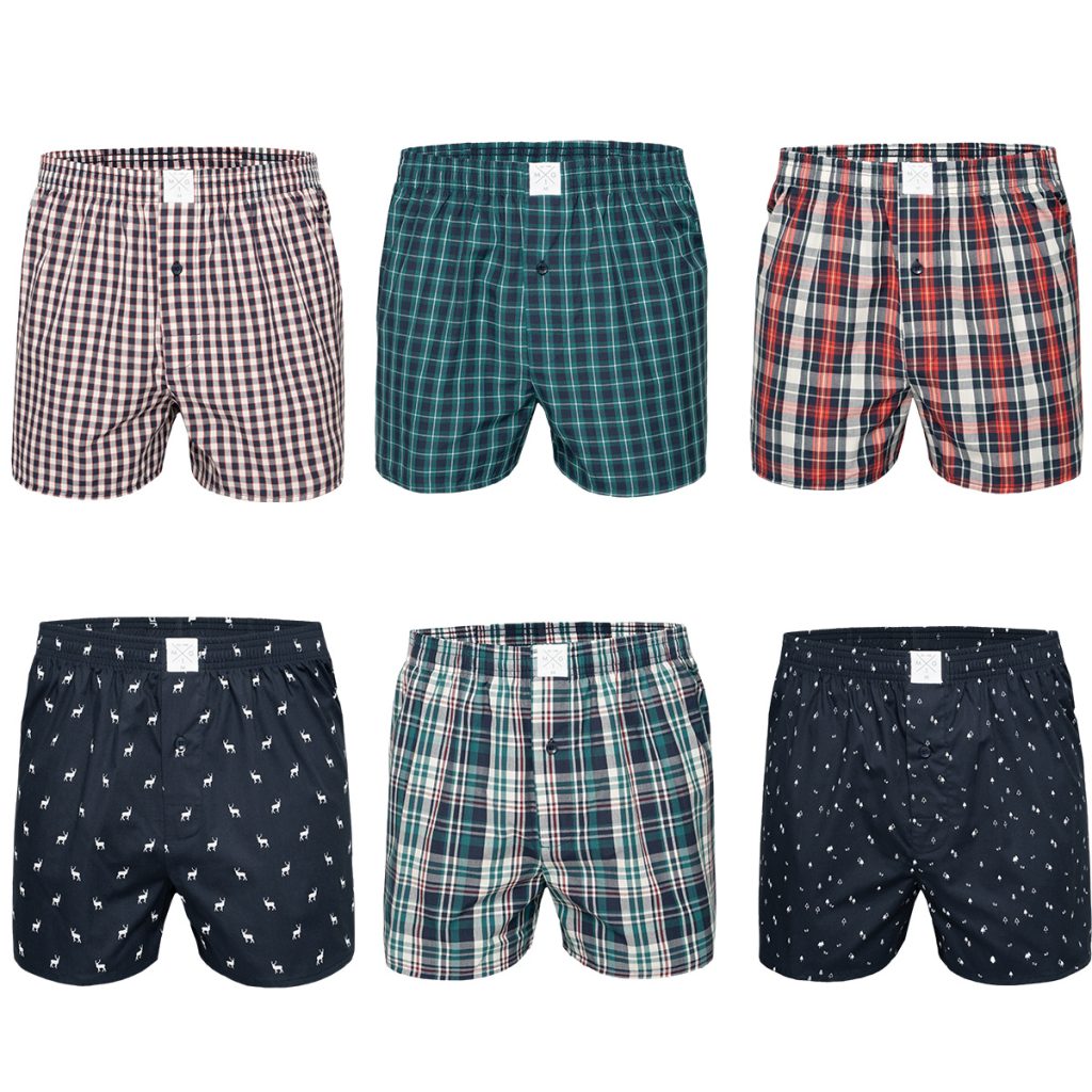 MG-1 Wijde boxershorts heren multipack assorti mix d920