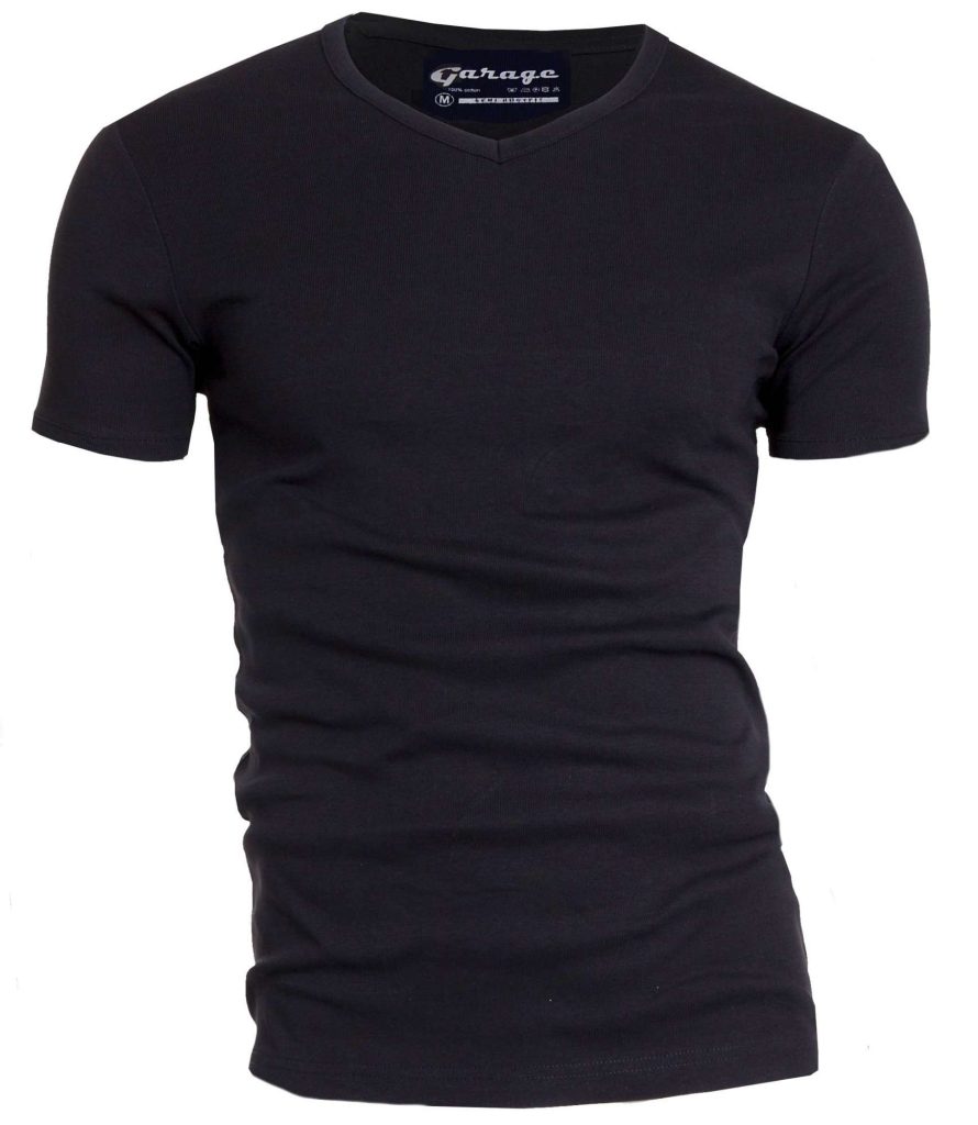 Garage Basis t-shirt v-hals semi bodyfit