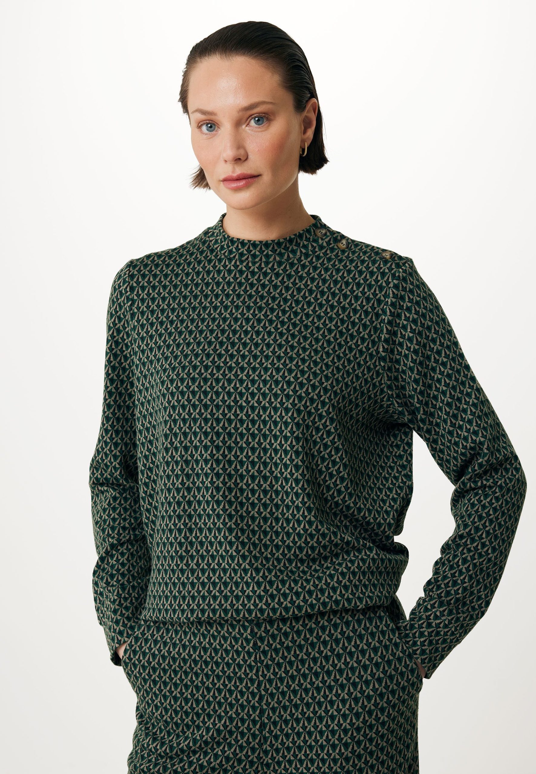 Long Sleeve Shirt Dark Green