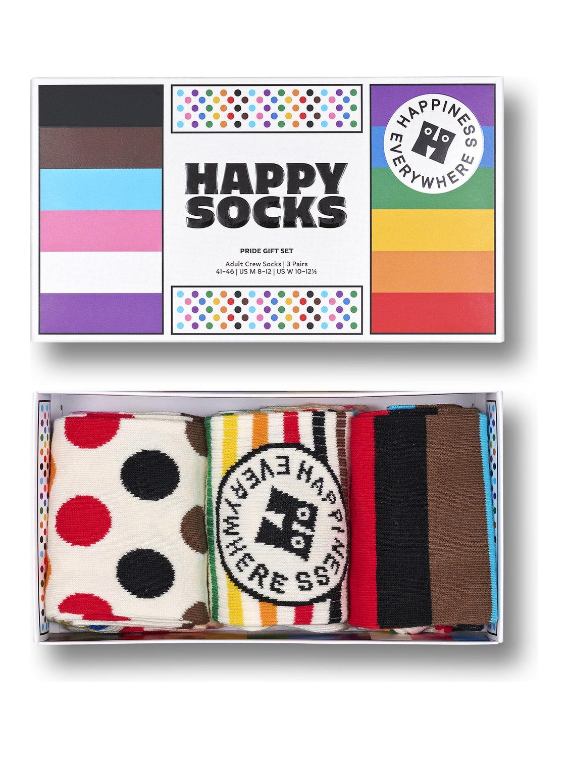 Happy Socks pride socks gift set