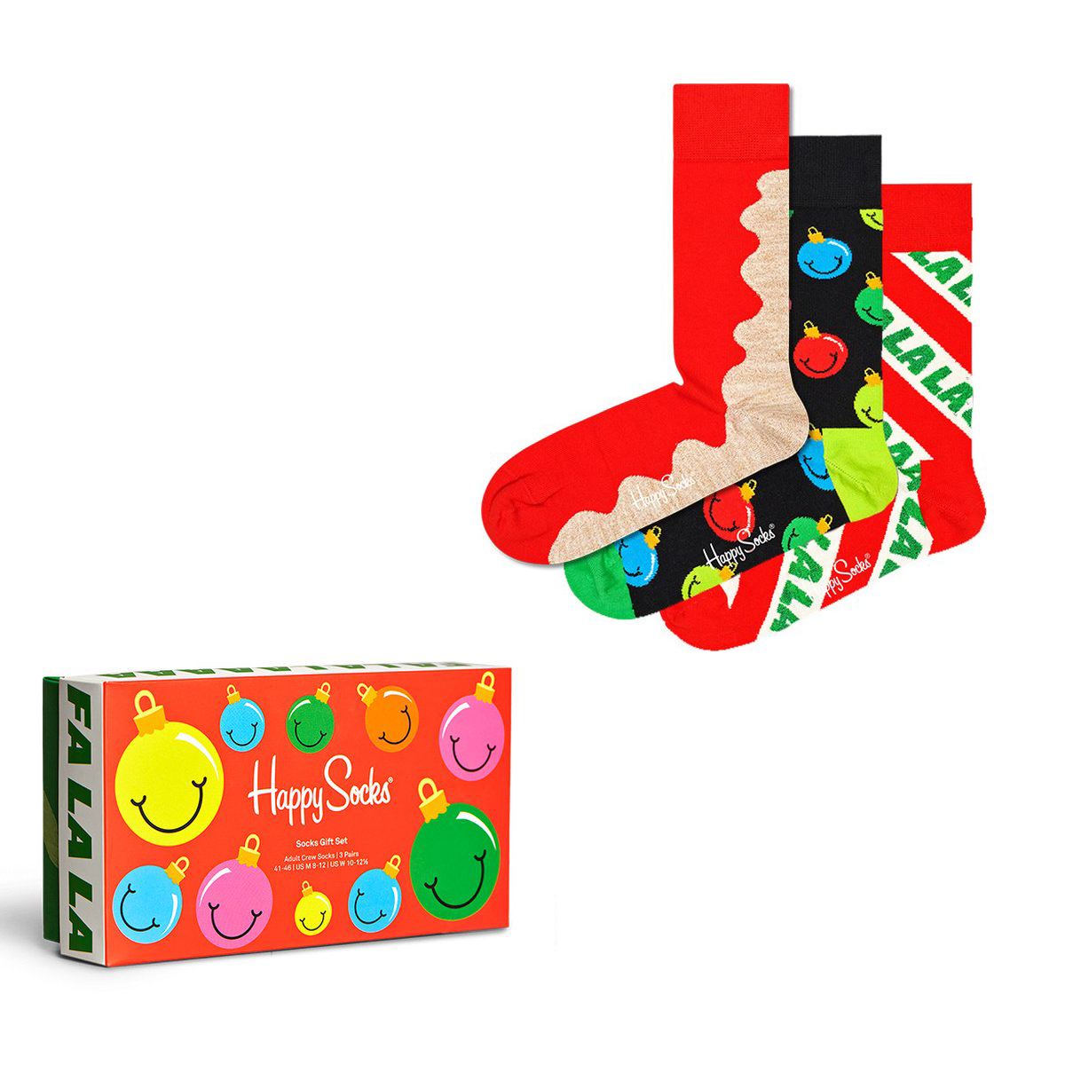 Happy Socks Time for holiday 3-pack gift box