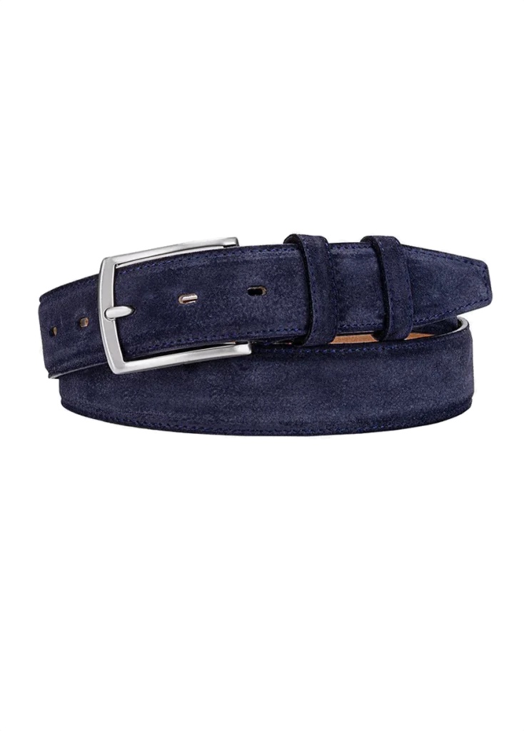 Michaelis Belt suede navy