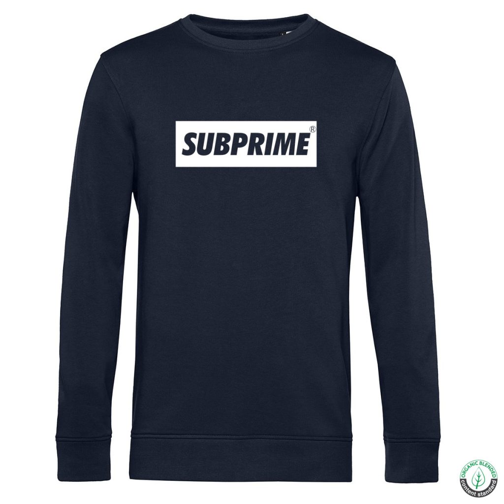 Subprime Sweater block navy