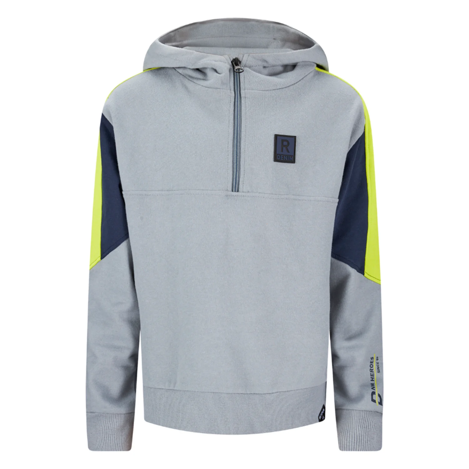 Retour Jongens hoodie zeke light steel