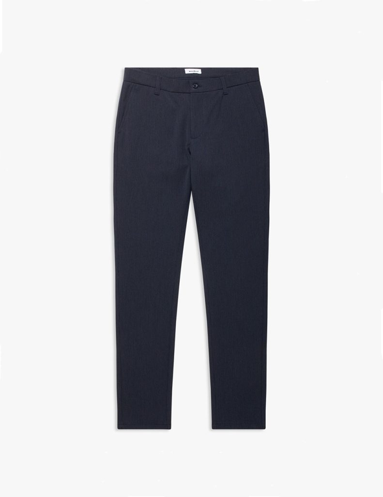 Woodbird Steffen plin pants navy 2036-208