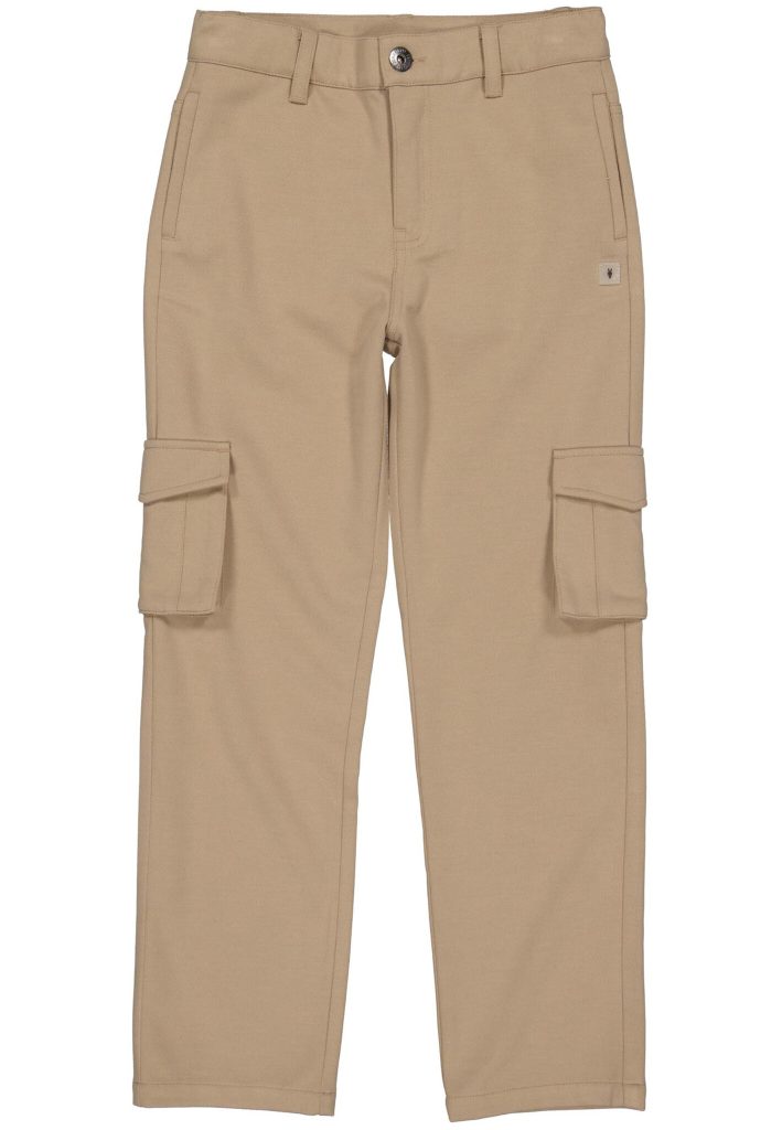 Quapi Jongens cargo broek kurt taupe