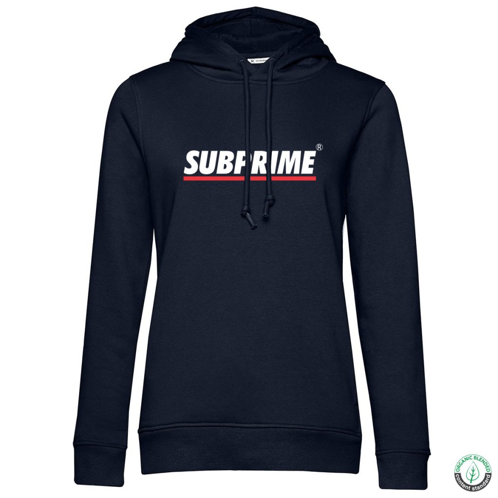 Subprime Hoodie stripe navy