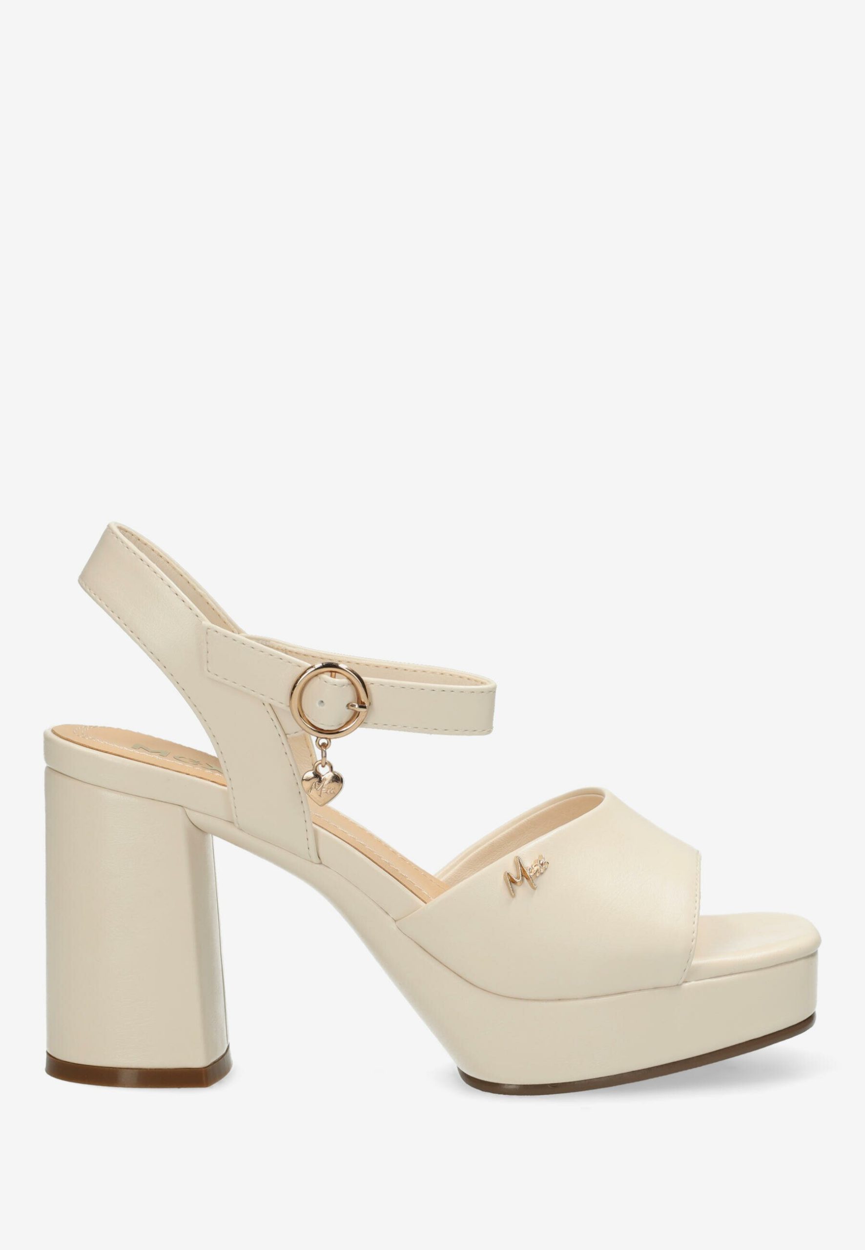 Heeled Sandal Lou Cream