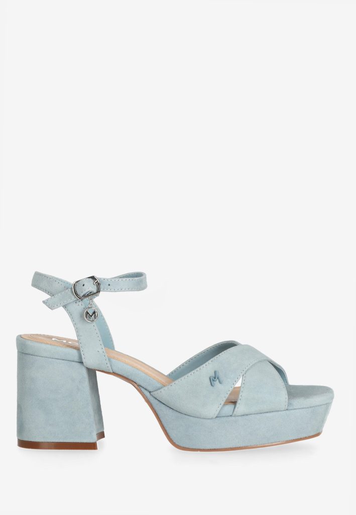 Heeled Sandal Nalina Light Blue