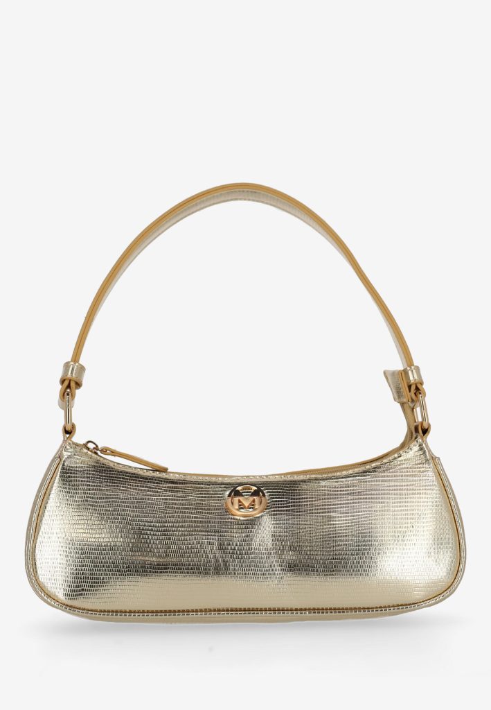 Nyomi Baguette bag Gold