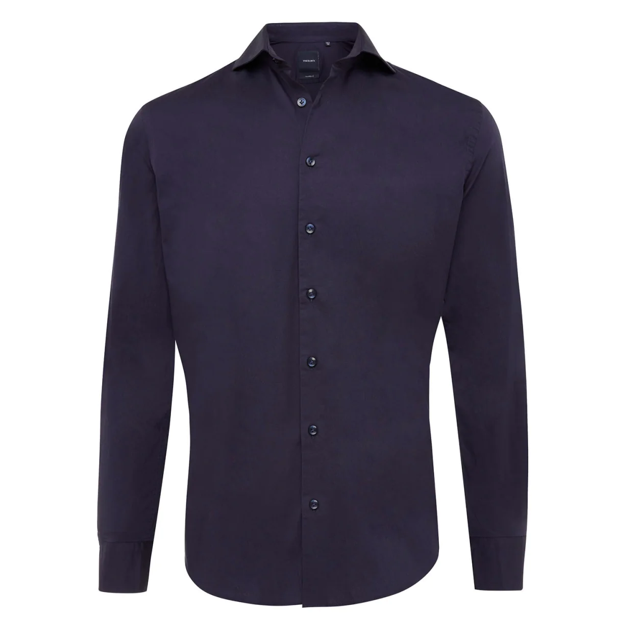 Tresanti Nilo | stretch overhemd donkerblauw