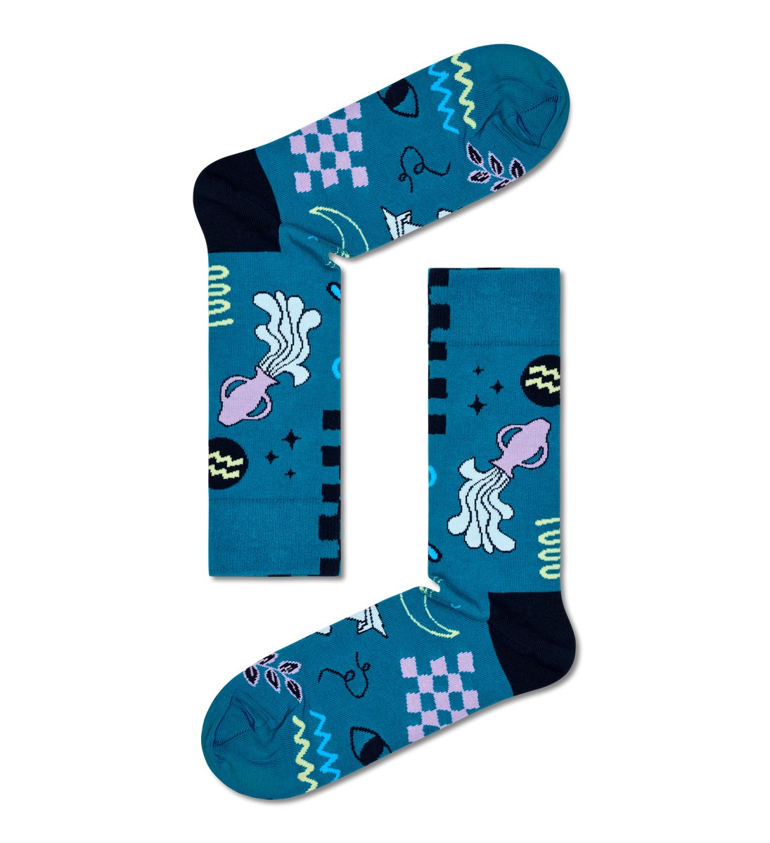 Happy Socks aquarius sterrenbeeld waterman -