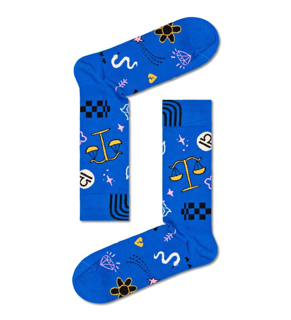 Happy Socks libra sterrenbeeld weegschaal -