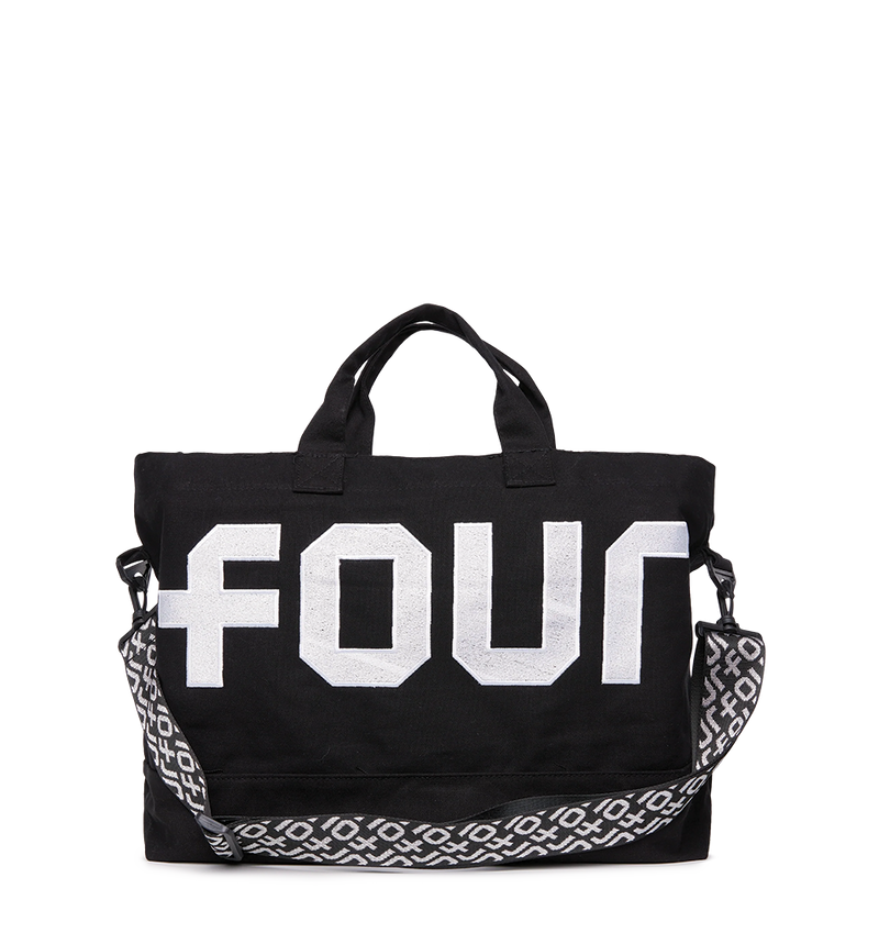 Four Medium Sized Embroidery Shopper - M