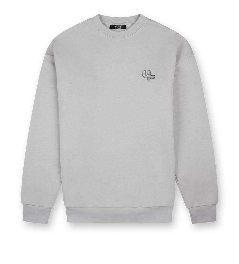 Outline Logo Crewneck High Rise - XL