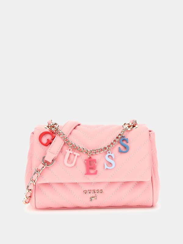 Crossbodytas Met Ketting Met Letters Logo