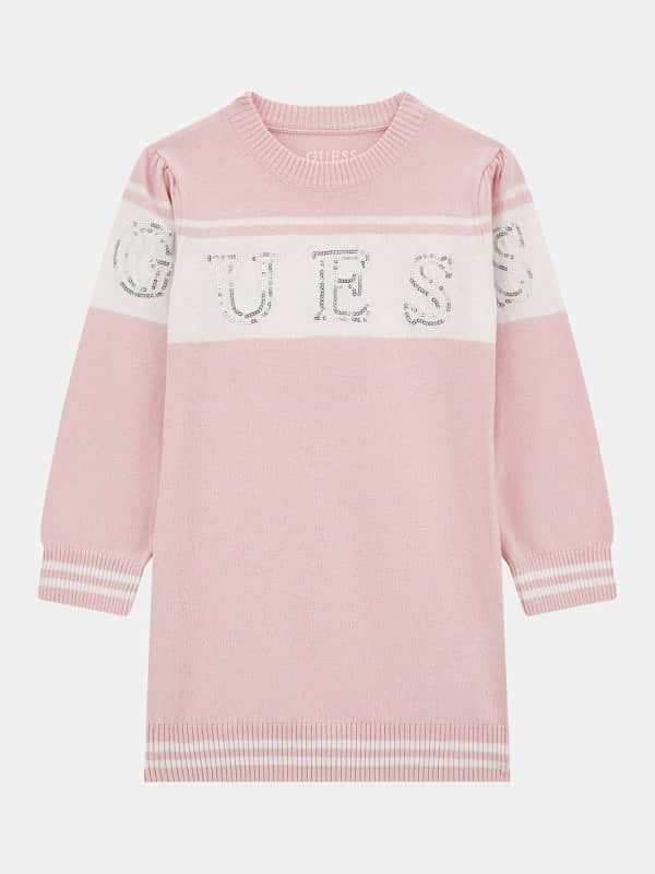 Sweaterjurk Met Logo Met Strass