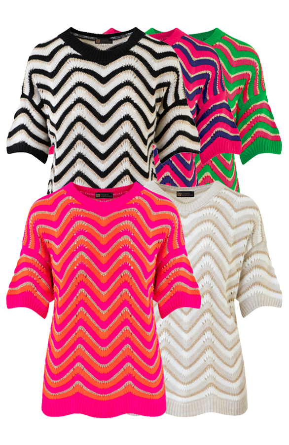 Musthave Deal Zigzag Truien Lurex