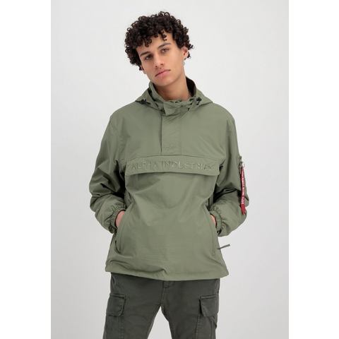 Alpha Industries Anorak ALPHA INDUSTRIES Men - Outdoor Jackets Anorak Embroidery Logo