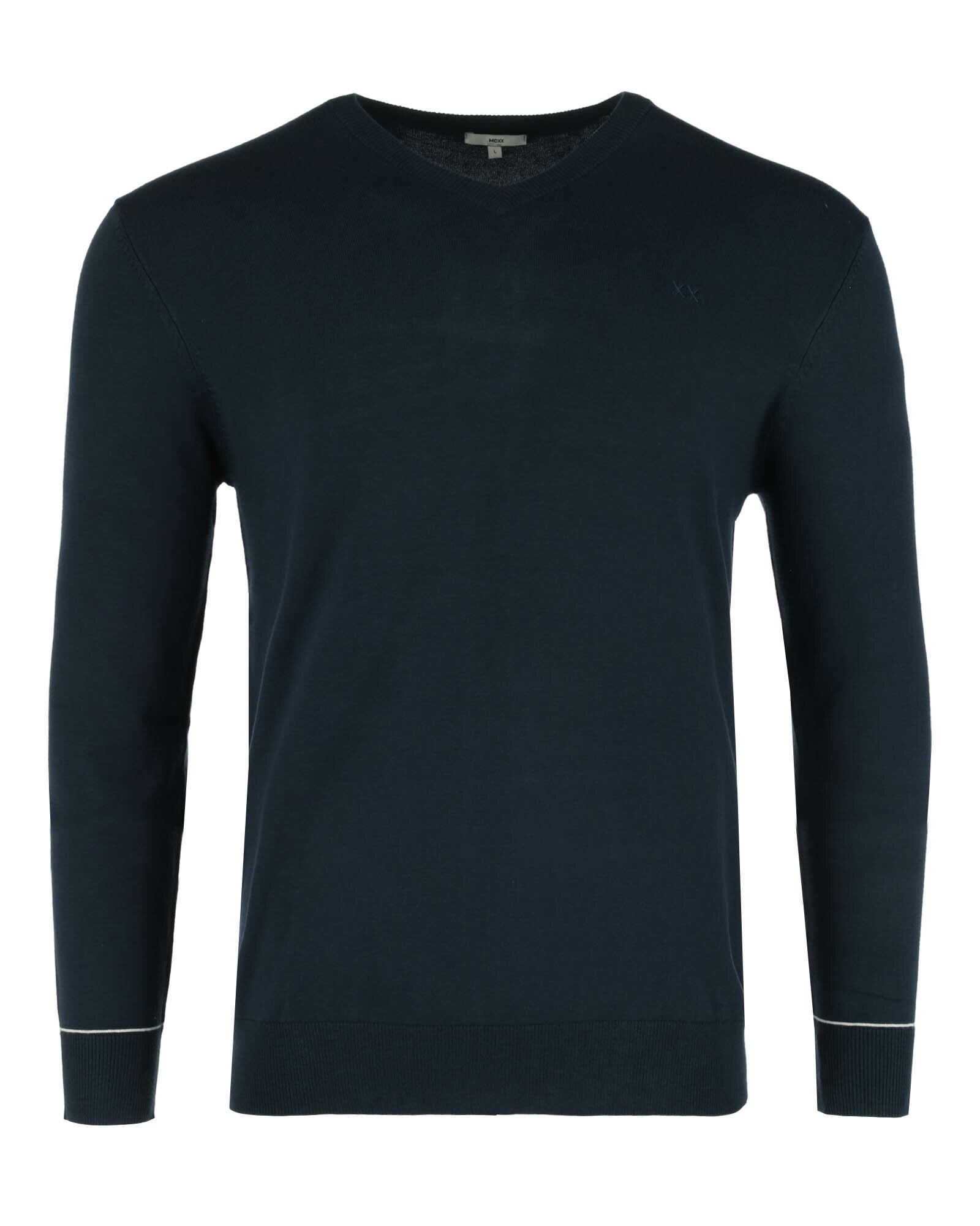 V-neck sweater Navy