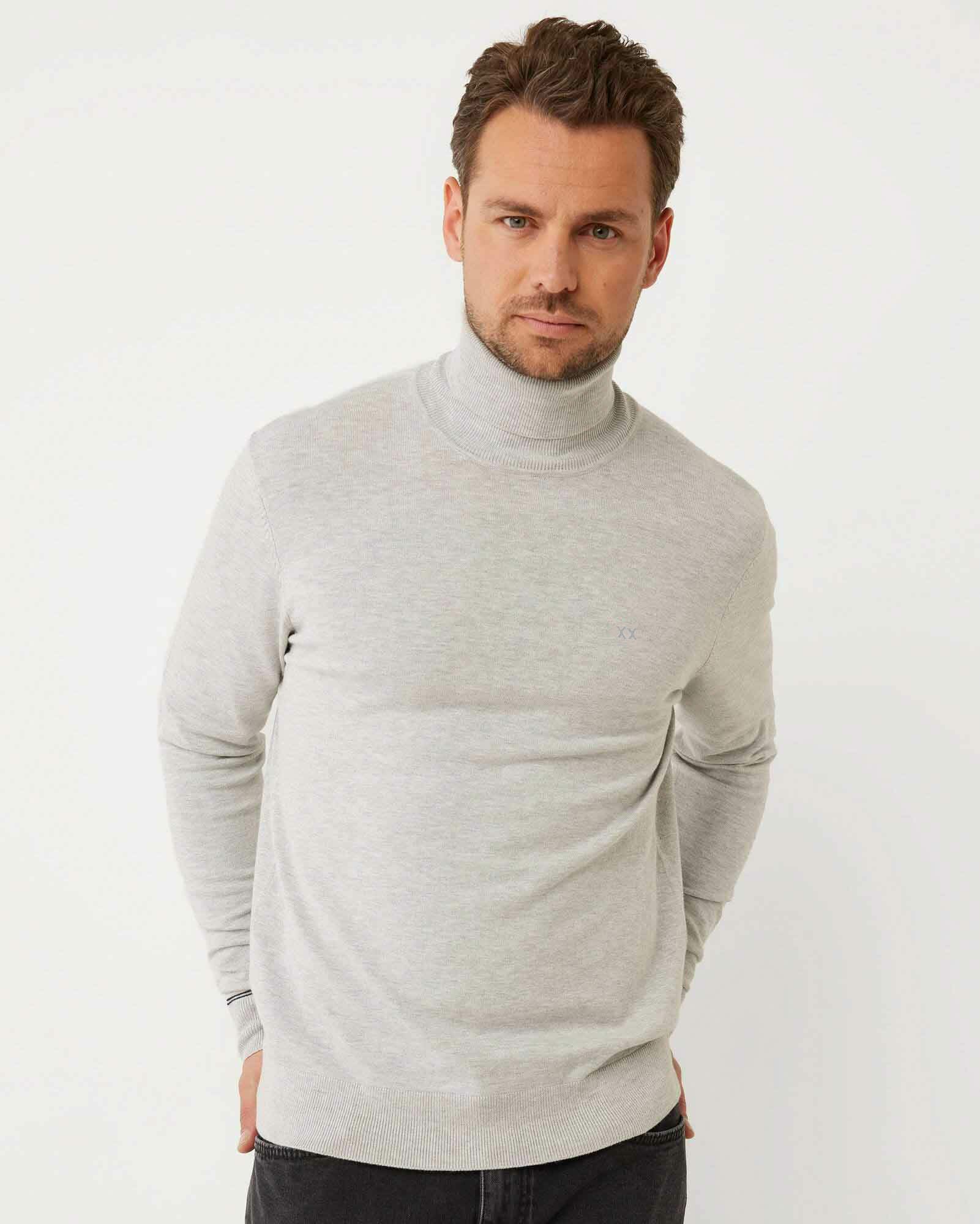 Roll neck sweater Grey Melee