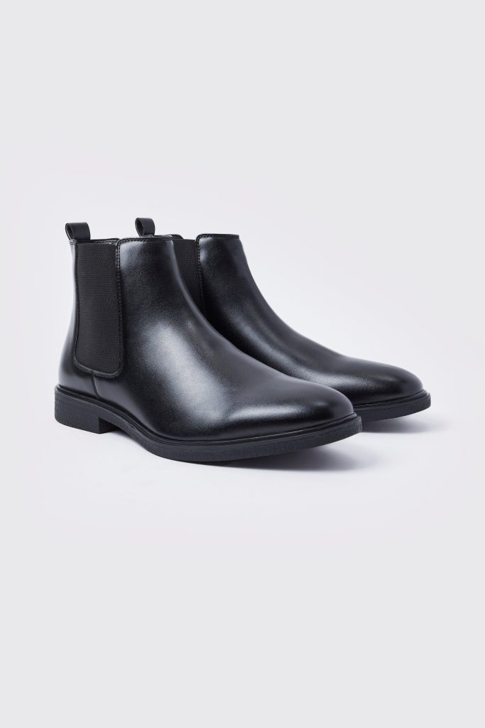 Klassieke Nepleren Chelsea Boots