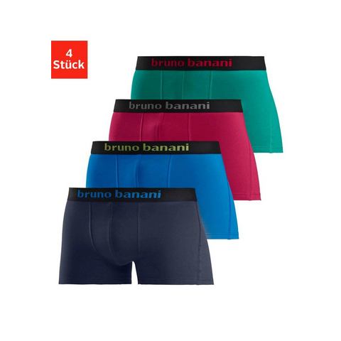 Bruno Banani Boxershort met gekleurd merkopschrift bij de boord (set