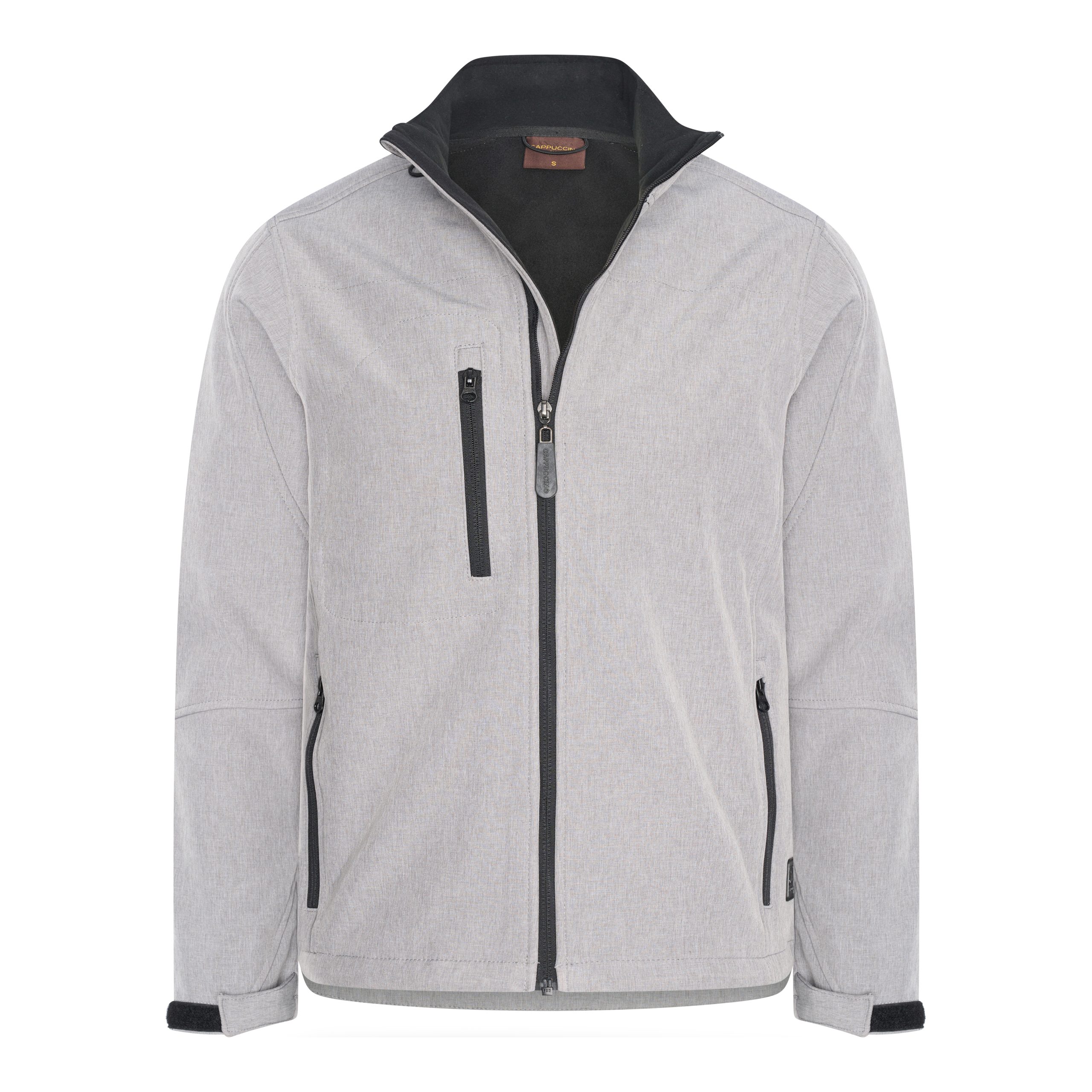 Softshell Zip Jacket Grijs