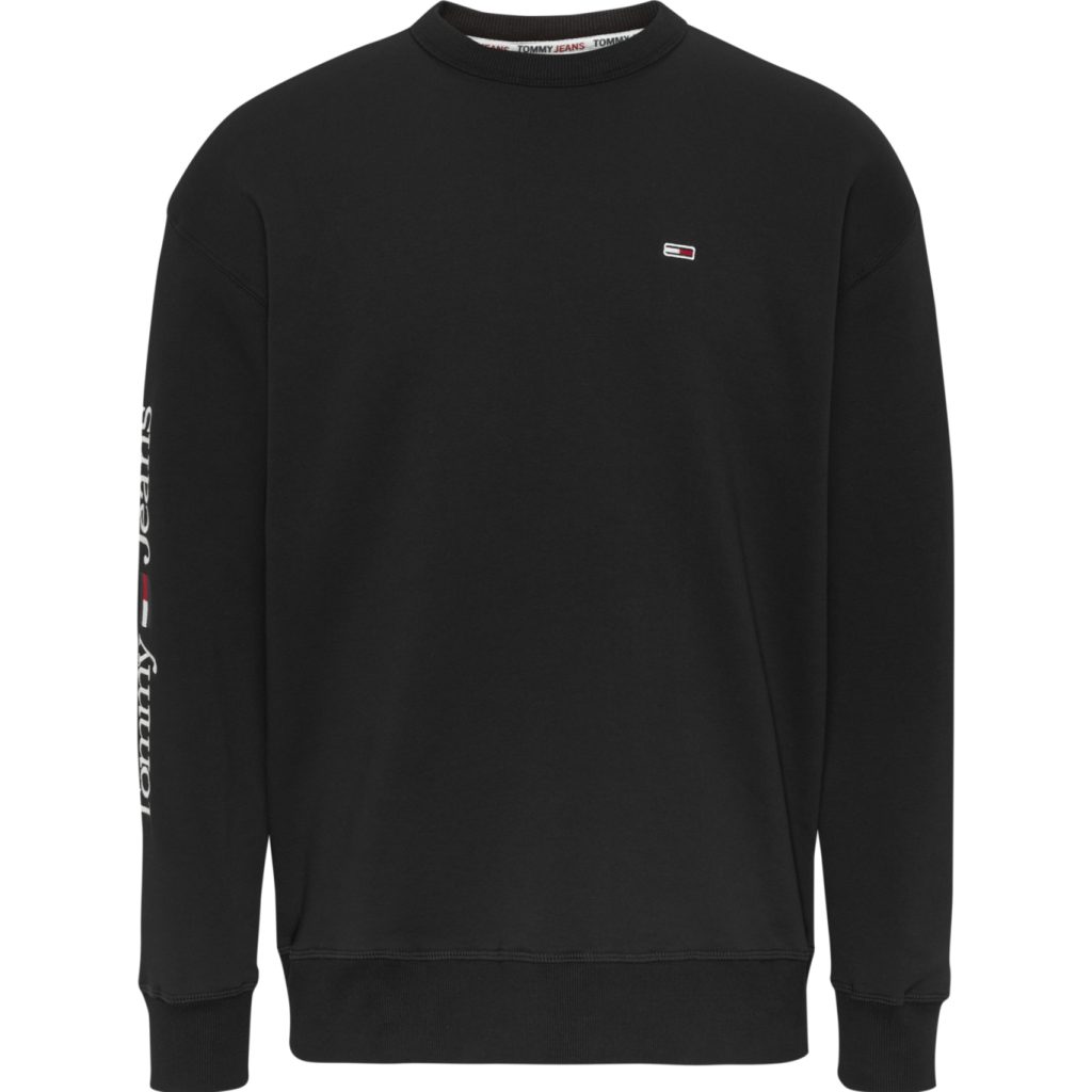 Reg Linear Placement Crew Sweater