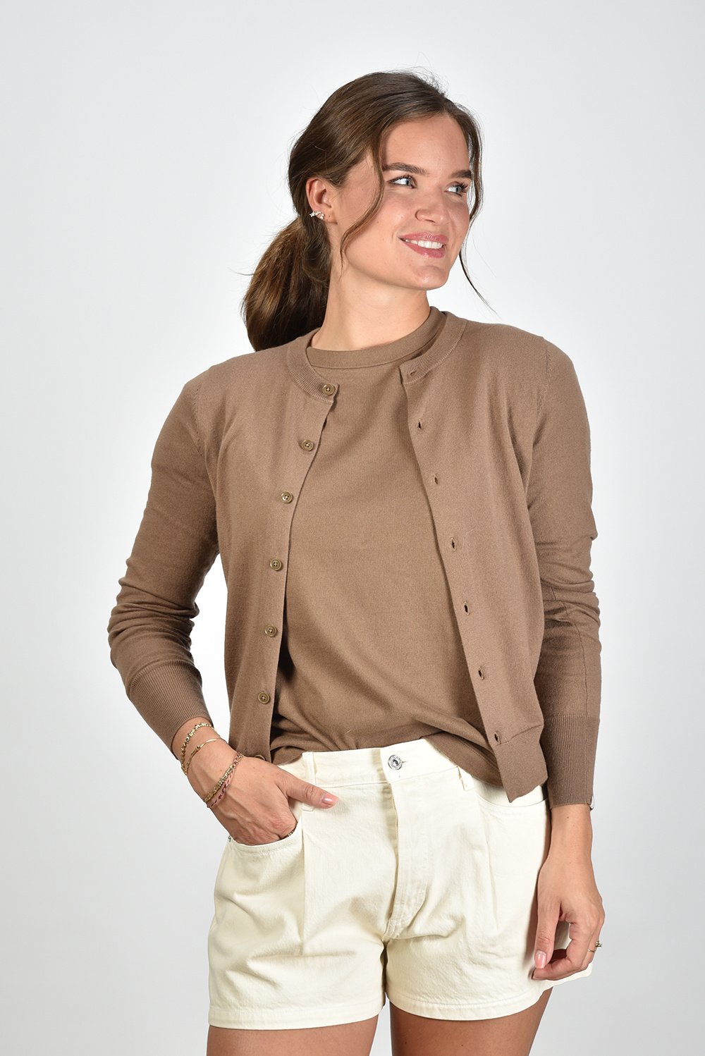 Extreme Cashmere vest Little Bit 332 chai