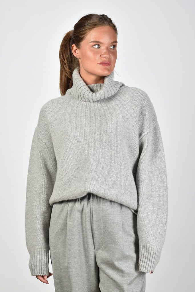 Extreme Cashmere trui Oversize Xtra grey