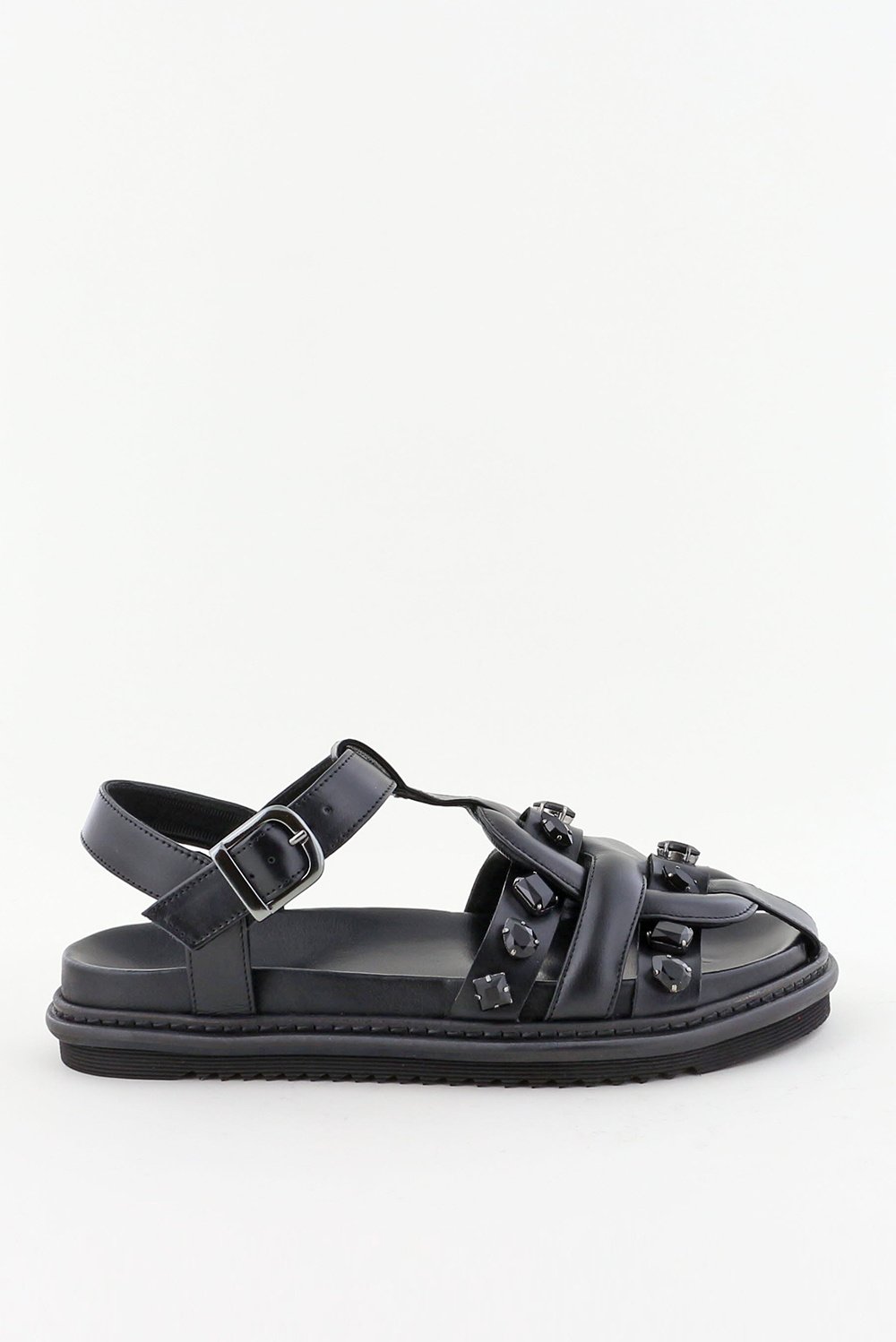 Morobe sandalen Emmy Stones black stones